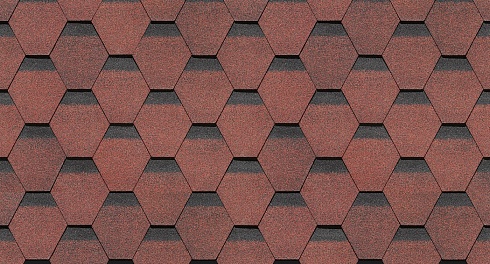 Гибкая черепица Docke PREMIUM Шеффилд Клубника