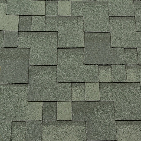 Гибкая черепица RoofShield Classic Modern нежно-зеленая