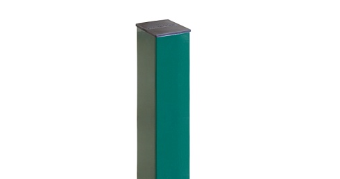 Столб для забора Grand Line 62х55х1,4х2065 RAL 6005