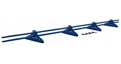 Снегозадержатель трубчатый Grand Line RAL 5005 3м