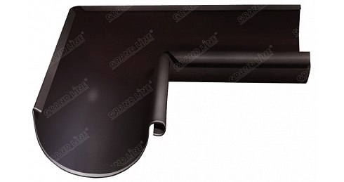 Угол желоба внутренний Optima 90 гр 125мм RR 32 темно-коричневый