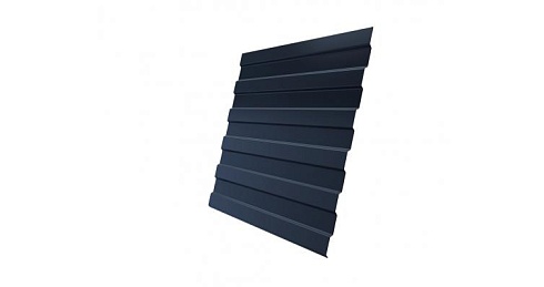 Профнастил С8 Grand Line GreenCoat Pural 0,5 мм RR 23 темно-серый