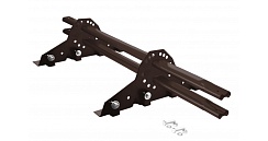 Снегозадержатель для фальцевой кровли Grand Line RAL 8017 1м