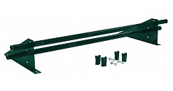 Снегозадержатель трубчатый для фальцевой кровли Optima RAL 6005 1м