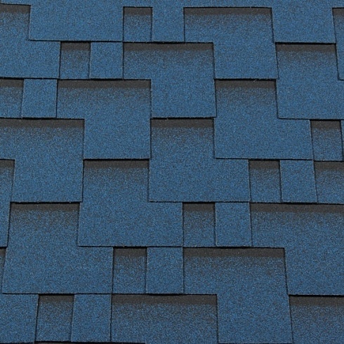 Гибкая черепица RoofShield Classic Modern синяя