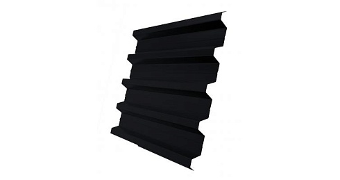 Профнастил Н60 Grand Line Quarzit lite 0,5 мм RAL 9005 черный