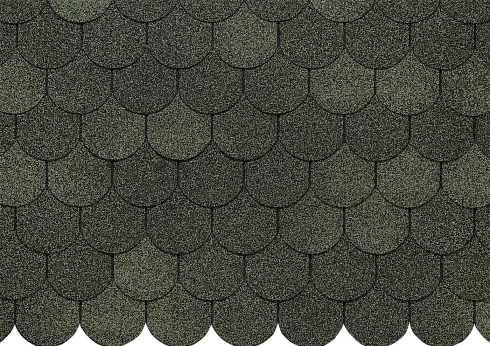 Гибкая черепица Docke Eurasia Капля Зеленый