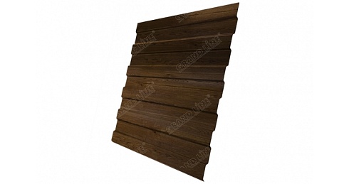 Профнастил С8 Grand Line Colority Print-double 0,45 мм Antique Wood Eco