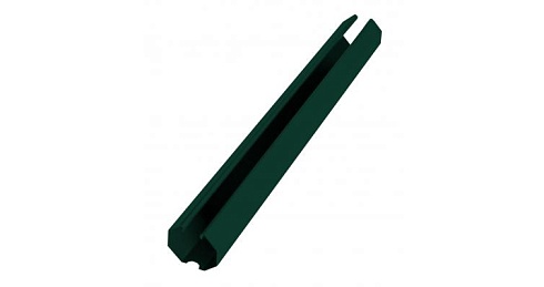Направляющая для забора Grand Line 60х20х2500 RAL 6005
