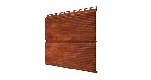 ЭкоБрус 0,345 Gofr 0,45 Print Twincolor с пленкой Cherry Wood
