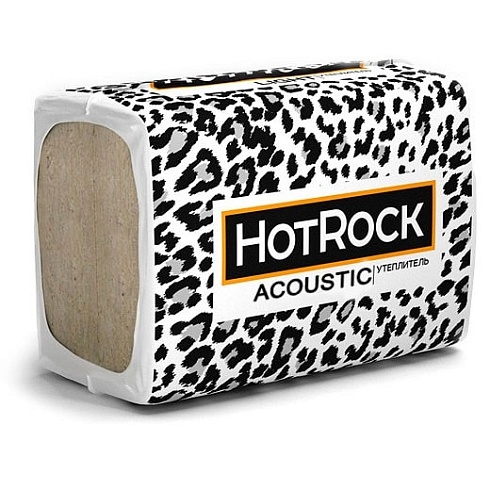 Базальтовая вата HotRock Акустик 1200x600x50 мм 8 плит в упаковке
