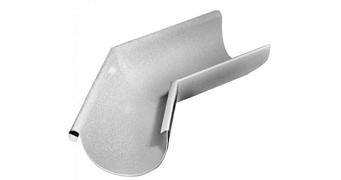 Угол желоба внешний 135° 125 мм Al-Zn