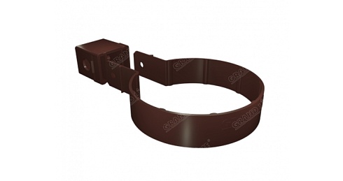 Хомут трубы Kliker ПВХ Grand Line Premium шоколадный RAL 8017
