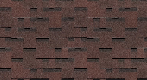 Гибкая черепица Docke PREMIUM Генуя Зрелый Каштан