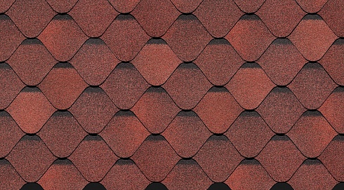Гибкая черепица Docke PREMIUM Ницца Клубника