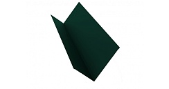 Планка примыкания 90х140 0,45 PE с пленкой RAL 6005 зеленый мох