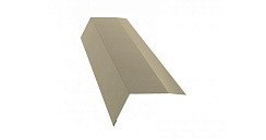 Планка карнизная 100х65 0,5 Satin с пленкой RAL 1015 светлая слоновая кость