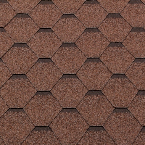 Гибкая черепица RoofShield Classic Standart песочная