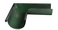 Угол желоба внешний 90° 125 мм RR 11 темно-зеленый