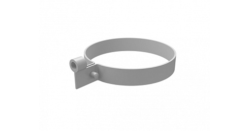 Хомут трубы ПВХ Grand Line белый RAL 9003