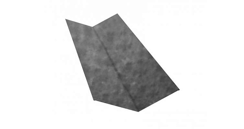 Планка ендовы верхней 145х145 0,5 Safari с пленкой Grey