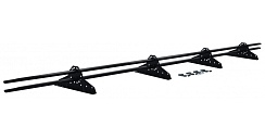 Снегозадержатель трубчатый Grand Line RAL 9005 3м