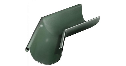 Угол желоба внешний 135° 125 мм RR 11 темно-зеленый