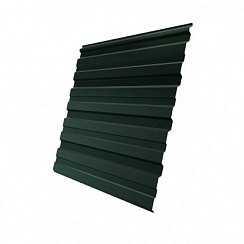 Профнастил НС35 Grand Line GreenCoat Pural 0,5 мм RAL 6020 темно-зеленый