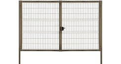 Ворота Profi Lock 2,03x4,0 RAL 7040