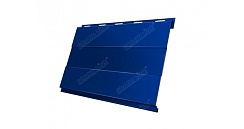 Вертикаль 0,2 Grand Line prof 0,5 Atlas с пленкой RAL 5005 сигнальный синий
