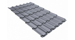 Металлочерепица Grand Line Kvinta Plus 0,5 мм Satin RAL 7004 сигнальный серый