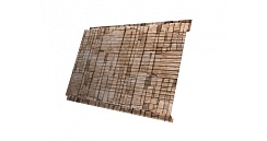 Вертикаль 0,2 gofr 0,45 Print Twincolor с пленкой Sand Stone