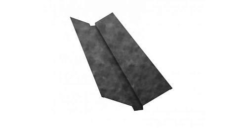 Планка ендовы верхней 115х30х115 0,5 Safari с пленкой Grey