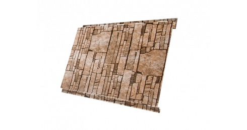 Вертикаль 0,2 classic 0,45 Print Twincolor с пленкой Sand Stone