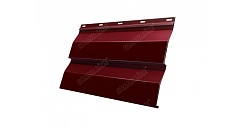 Корабельная доска 0,265 Grand Line 0,5 Quarzit RAL 3005 красное вино
