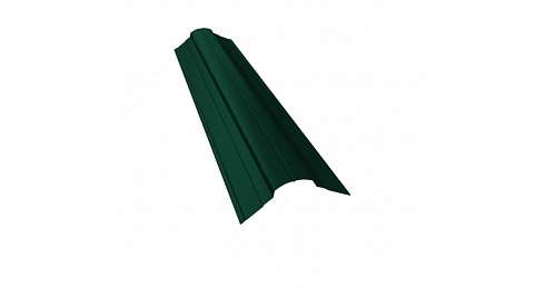 Планка конька фигурного 70x70 0,45 PE-Double RAL 6005