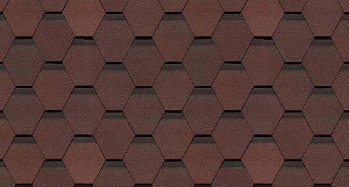 Гибкая черепица Docke PREMIUM Шеффилд Зрелый Каштан