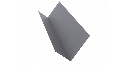 Планка примыкания 150х250 0,45 PE с пленкой RAL 7004 сигнальный серый