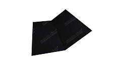 Планка ендовы нижней 300х300 0,45 PE с пленкой RAL 9004