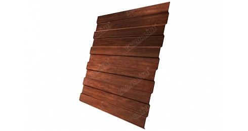 Профнастил С8 Grand Line Colority Print 0,45 мм Cherry Wood