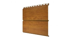 ЭкоБрус 0,345 Gofr 0,45 Print Twincolor с пленкой Golden Wood