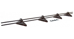 Снегозадержатель трубчатый Grand Line RAL 8017 3м