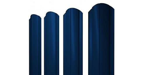 Штакетник круглый фигурный Grand Line Satin 0,5 RAL 5005