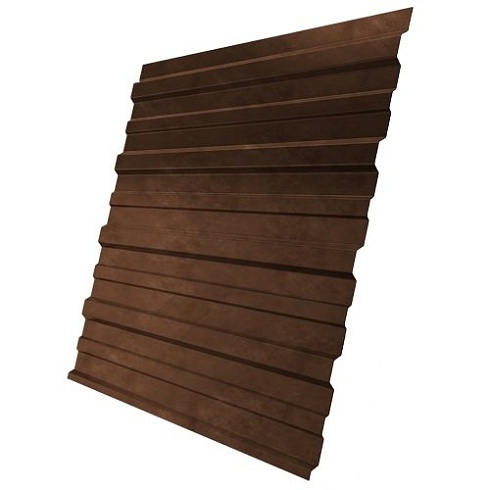 Профнастил С21 Grand Line Safari 0,45 мм Brown