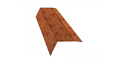 Планка карнизная 100х65 0,5 Safari Twincolor с пленкой Orange