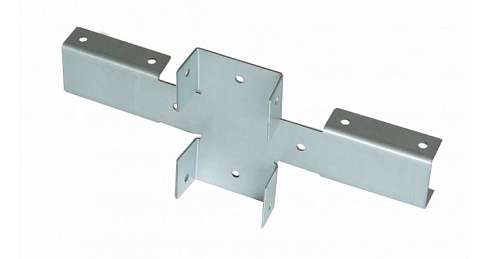 Х-кронштейн для забора Grand Line 248х109х40 Zn