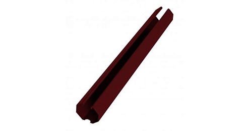 Направляющая для забора Grand Line 60х20х2500 RAL 3005