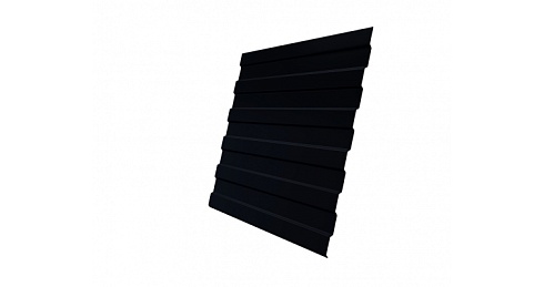 Профнастил С8 Grand Line Quarzit lite 0,5 мм RAL 9005 черный