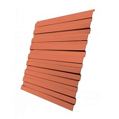 Профнастил С20 Grand Line Quarzit 0,5 мм Cuprum Steel медь