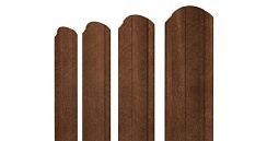 Штакетник круглый фигурный Grand Line Print Twincolor 0,45 Antique Wood
